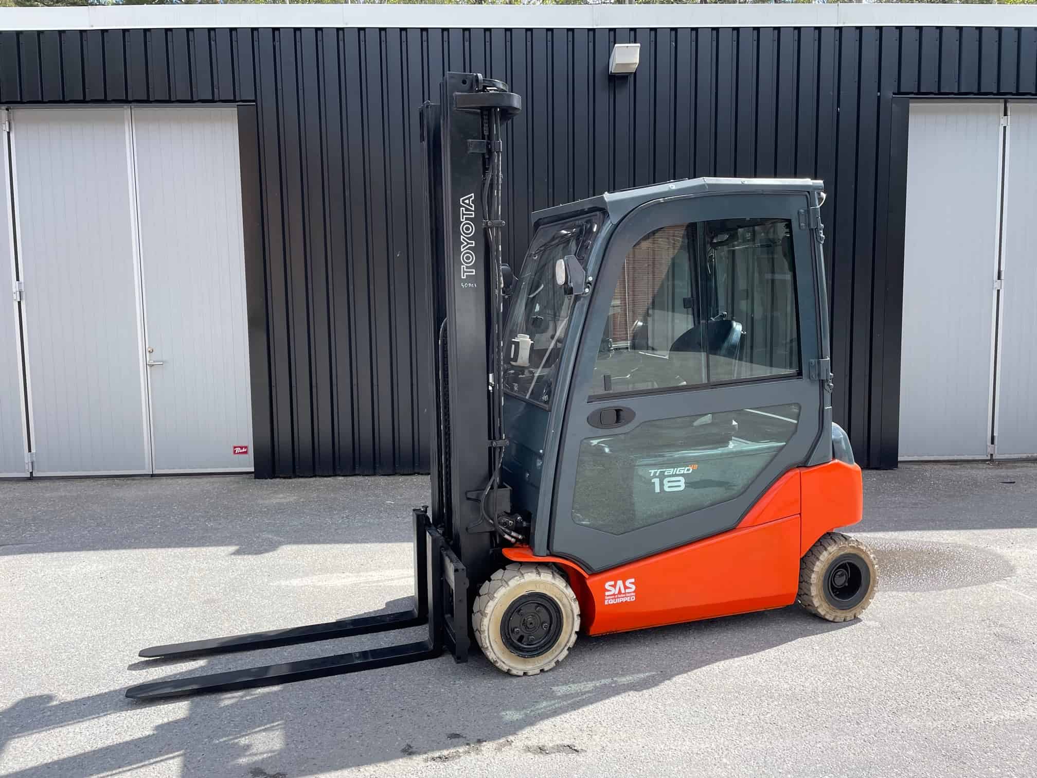 Begagnad motviktstruck 1,8 ton Toyota