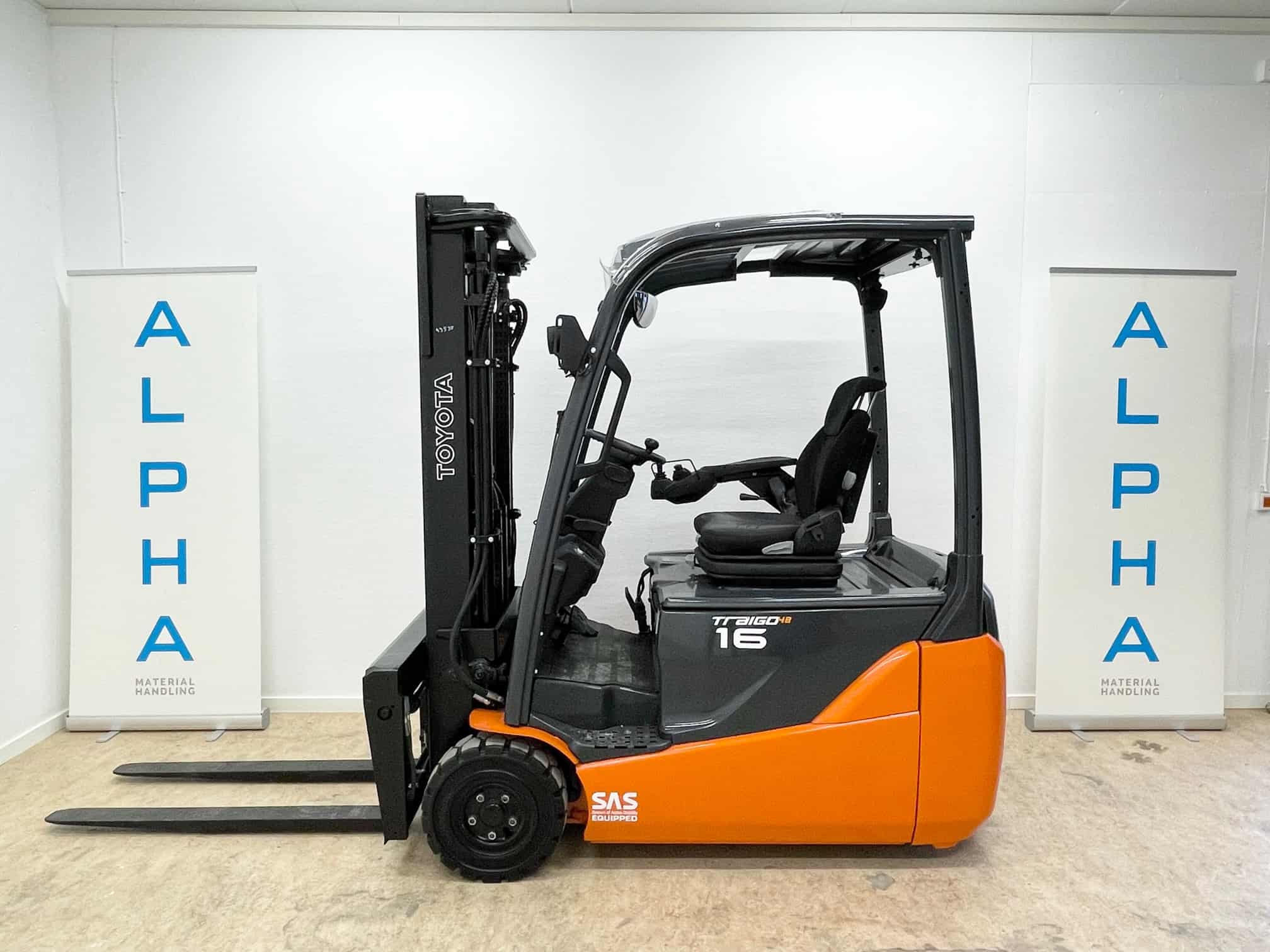 Begagnad motviktstruck Toyota 8FBM16T