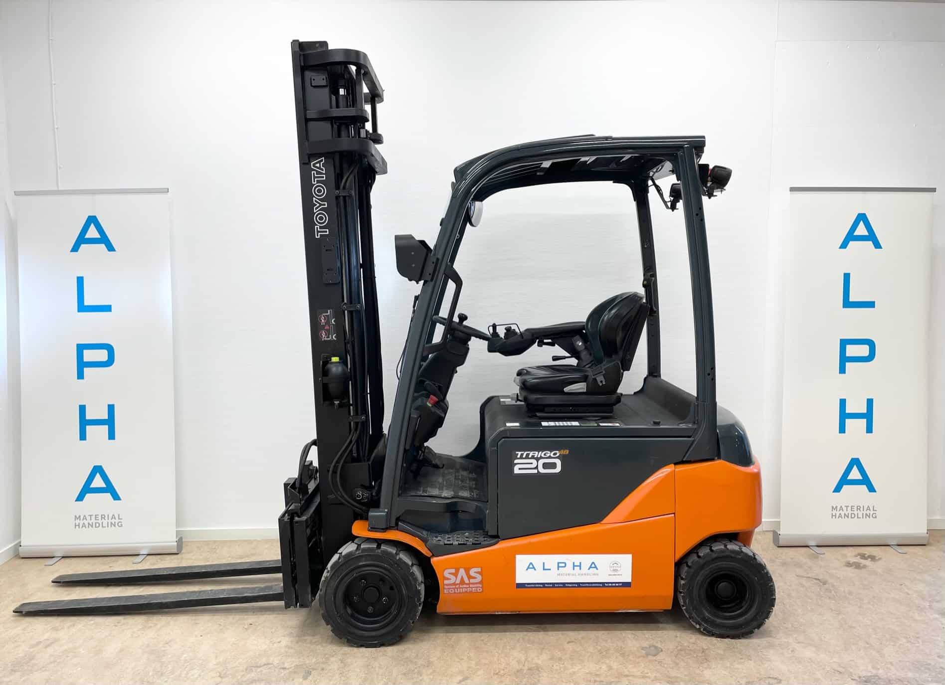 Begagnad motviktstruck Toyota 8FBM20T