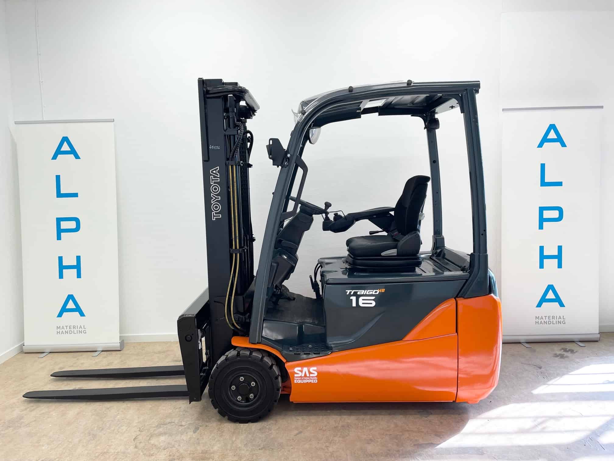 Begagnad eltruck Motviktstruck Toyota
