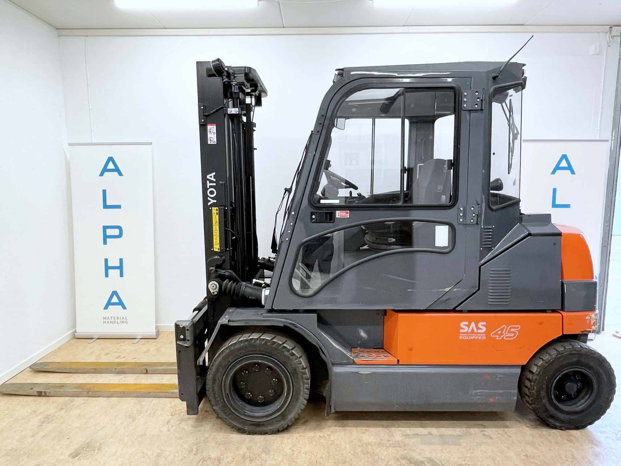 Begagnad eltruck 4,5 ton Toyota