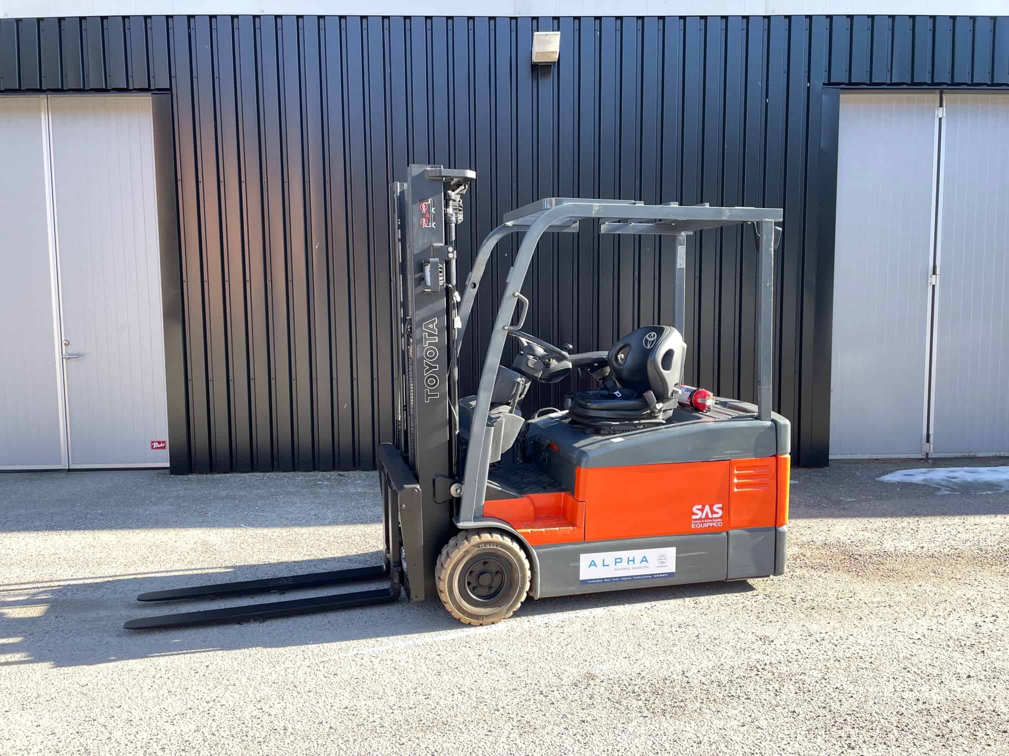 Begagnad motviktstruck 1,8 ton Toyota